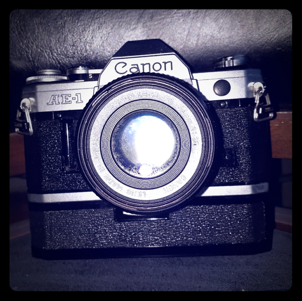 Canon ae-1 camera